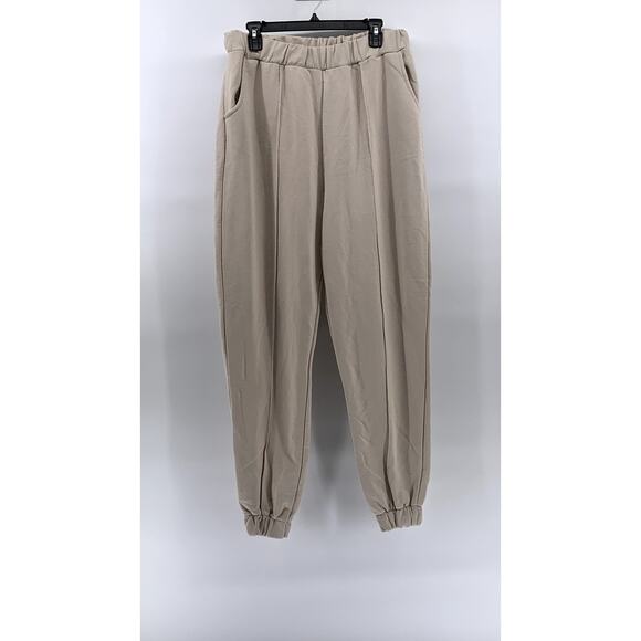 BOOHOO Women's Stone Pull-On Casual Sweatpants SZ 10 - Picture 1 of 10